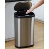 Stainless Steel 13 Gallon Touchless Kitchen Trash Can