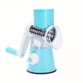 1 Set; 4in1; Vegetable Slicer; Multifunctional Fruit Slicer; Manual Food Grater; Rotary Cutter; Vegetable Grinders; Kitchen Stuff; Kitchen Gadgets - B