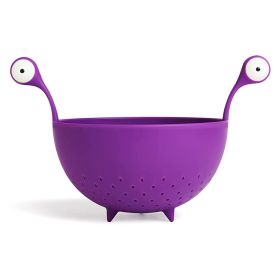 Spaghetti Monster - Kitchen Strainer for Draining Pasta - Purple