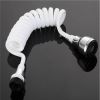 Long Spiral Faucet Extension Extender Hose Portable Pull-Able Foaming Shower Faucet Kitchen Sink Accessories Home Kitchen - white