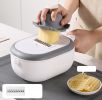 Multi Purpose Vegetables Cutter Slicer Grater Colander Mandoline - White