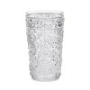 Paisley Acrylic Glasses Drinking Set of 4 Hi Ball (17oz), Plastic Drinking Glasses, BPA Free Cocktail Glasses, Drinkware Set, Drinking Water Glasses -