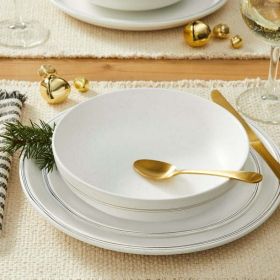 Better Homes & Gardens Gold Frost 12 Piece Stoneware Dinnerware Set - Better Homes & Gardens