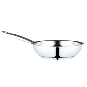 Serenk Modernist Stainless Steel Frying Pan 24 cm - Default Title