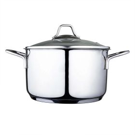 Serenk Modernist Stainless Steel Stock Pot, 20 cm - Default Title