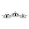 Serenk Definition 6 Pieces Stainless Steel Egg Pan Set - Default Title