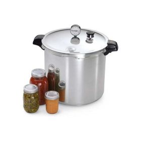 23 Quart Aluminum Pressure Canner and Cooker - Regular