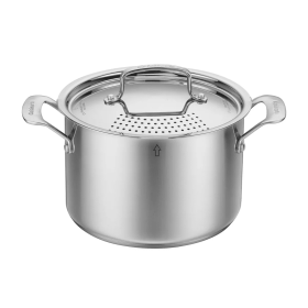 Classic 5.75qt Stainless Steel Pasta Pot with Straining Cover - 83665S-22 - Stainless steel