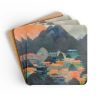 Japanese Landscape Coaster Set (4 PCS) - One Size