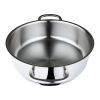 Serenk Modernist Stainless Steel Saute Pan, 24 cm - Default Title