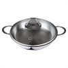 Serenk Modernist Stainless Steel Omelette Pan, 20 cm - Default Title