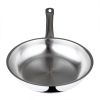 Serenk Modernist Stainless Steel Frying Pan 24 cm - Default Title