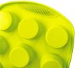 Non Stick Silicone Muffin Pan 12 Cups Cupcake Pan BPA-Free Food Grade Silicone Baking Molds Microwave Safe Dishwasher Safe - green