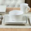 Better Homes & Gardens 16-Piece Farmhouse Square Dinnerware Set - Better Homes & Gardens