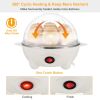 Electric Egg Cooker 7-Capacity BPA-Free Hard-Boiled Egg Maker w/ Auto-Off Measuring Cup - US