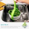 1pc Vegetable Drain Basket; Kitchen Vegetable Washing Basin; Salad Spinner; Fruit Washing Vegetable Basket; Kitchen Salad Washing Basin - 1