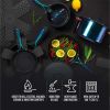 12-Piece Cookware Set, Rainbow - Black