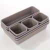 8pcs Home Drawer Organizer; Multipurpose Plastic Storage Box; Tableware Storage Container; Medicine Box; Office Supplies Storage & Organization; Free