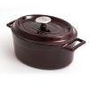 LAVA Premium Oval Cast Iron Dutch Oven 21x27 cm - Default Title