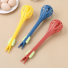 1pc; Multifunctional 3-in-1 Egg Whisk Food Holder Noodle Holder Baking Tool Egg Stirrer Manual Whisk 1 Pack 11.02''√ó2.76'' - Green