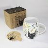 SYNC - [Kitty Carnival] Coffee Mug / Wood Lid (4.2 inch height) - SYNC-TM002