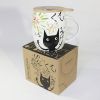 SYNC - [Kitty Carnival] Coffee Mug / Wood Lid (4.2 inch height) - SYNC-TM002