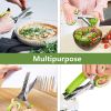 1pc 5 Blade Kitchen Herb Shears Herb Cutter For Chopping Basil Chive Parsley - One Size