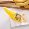 Kitchen Supplies Banana Slicer 304 Stainless Steel Ham Sausage Cutter - 1pcs