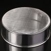 Super Fine Mesh Round Flour Sugar Powder Sifter, Stainless Steel Sieve Baking Sifter Strainer Mesh Cake Kitchen Tool Pan - 25cm