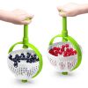 1pc Vegetable Drain Basket; Kitchen Vegetable Washing Basin; Salad Spinner; Fruit Washing Vegetable Basket; Kitchen Salad Washing Basin - 1