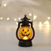 LED Haloween Pumpkin Ghost Lanter Candle Light Halloween Party Decoration for Home Holiday Bar Horror Props Oil Lamp Kids Toy - Style C