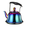 2L Whistling Kettle For Gas Stove Induction Cooker Stainless Steel Whistling Kettle Tea Kettle Water Bottle Coffee Tea Pot - Light