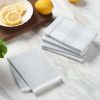 Better Homes & Gardens 4-Piece Oversized Dish Cloth Set, Soft Silver - Better Homes & Gardens