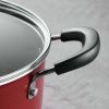 Tramontina Everyday 5 Qt Aluminum Nonstick Covered Dutch Oven Metallic Red - Tramontina