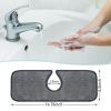 Kitchen Sink Splash Guard Sinkmat for Kitchen Faucet - grey