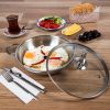 Serenk Modernist Stainless Steel Omelette Pan, 20 cm - Default Title