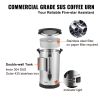 VEVOR Commercial Coffee Urn 65 Cup Stainless Steel Coffee Dispenser Fast Brew - Default