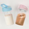 New 550ML Electric GYM Shaker Bottle Built-in Lithium Battery Outdoor Powder Shaker - Blue