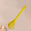 1pc; Multifunctional 3-in-1 Egg Whisk Food Holder Noodle Holder Baking Tool Egg Stirrer Manual Whisk 1 Pack 11.02''√ó2.76'' - Green