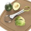 1pc Avocado Tool; Fruit Avocado Cutter Core Separator Knife Tool; Multifunctional Avocado Knife; Slicer Masher Pitter Peeler For Home Kitchen Kitchenw