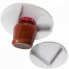 1pc Universal Under Cabinet Jar Opener; Under Counter Can Opener Premium Lid Gripper And Opener Perfect For People W/ Arthritis Or Seniors - White