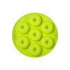 7 Holes Donuts Mold Silicone Donuts Pan Baking Sheet Silicone Baking Pans Non-Stick Kitchen Baking Tool - green