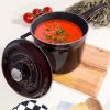 LAVA Premium Round Cast Iron Saucepan 7in / 18 cm - Default Title