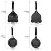 1pc Breakfast Mini Omelette Pan Creative Cute Cartoon Diy Omelette Pan Non-Stick Pan Kitchen Fried Egg Pan - Love Pattern