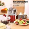 1 Set; 4in1; Vegetable Slicer; Multifunctional Fruit Slicer; Manual Food Grater; Rotary Cutter; Vegetable Grinders; Kitchen Stuff; Kitchen Gadgets - R