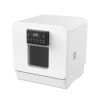 Automatic Table Top Dishwasher Desktop Kitchen Portable Countertop Dishwashers 4 Place Settings Compact Dishwasher - White