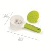 1pc Spiral Carrot Spiralizer Grater Vegetable AccessoriesVeget Tools Manual Kitchen Handheld Cutter Slicer Gadget Shredder Peeler - Green