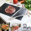 Defrosting Tray for Frozen Meat Rapid and Safer Way of Thawing Food Large Size Defroster Plate Thaw by Miracle Natural Heating A Pack  - S