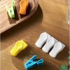 4pcs Multifunctional Fresh-keeping Sealed Storage Clip; Refrigerator Side Door Organiser Clips; For Kitchen Storage Clips; Kitchen Supplies - Color 4p